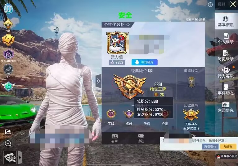 和平精英98k耀虎外挂